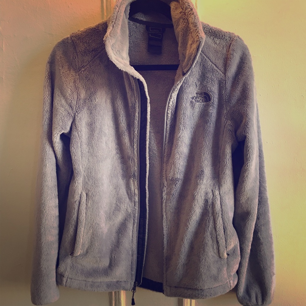 North Face Size SM Heather Grey Jacket